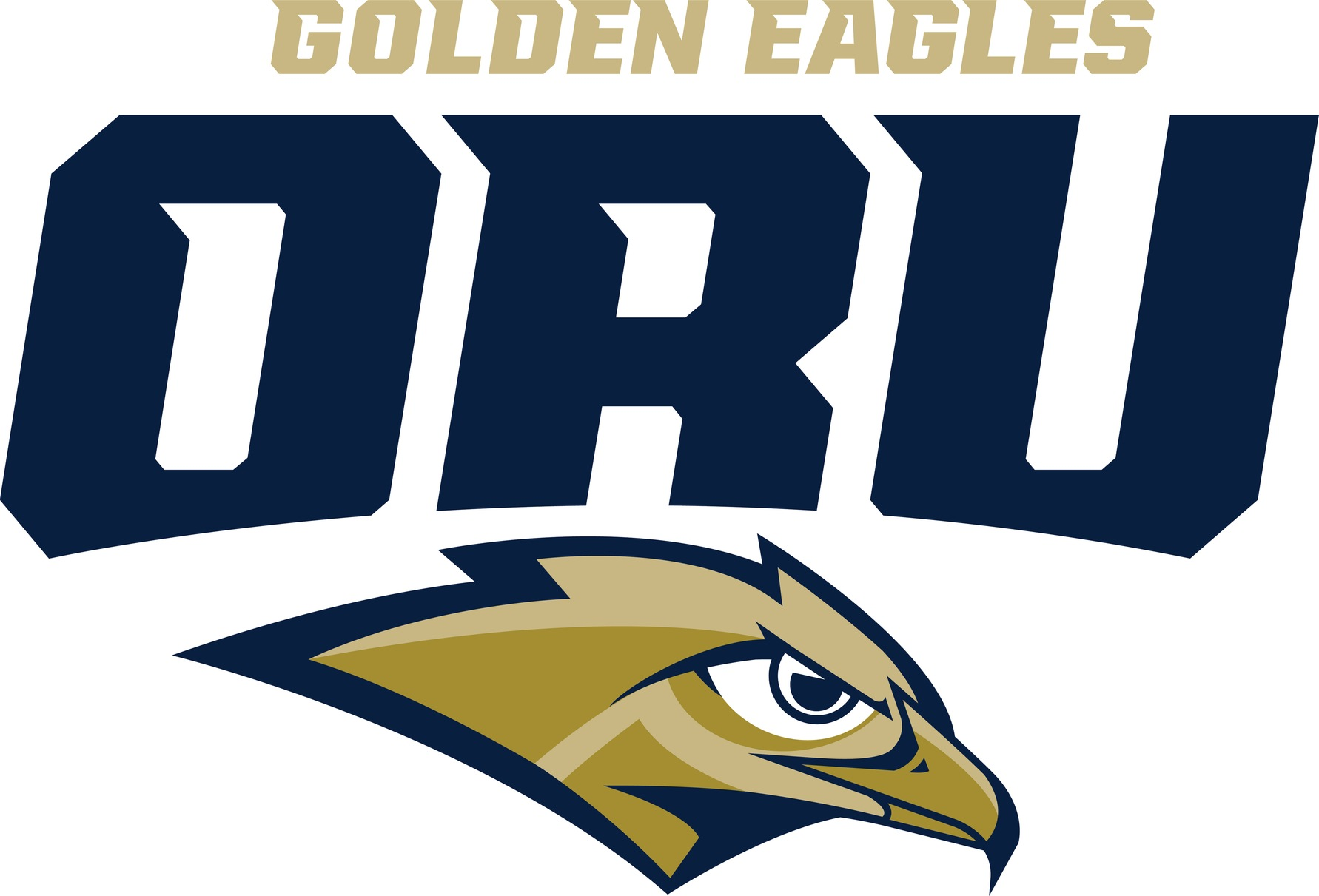 Oral Roberts Golden Eagles 2017-Pres Primary Logo iron on transfers for T-shirts